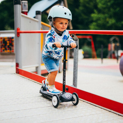 Koloběžka Space Scooter pro děti, skládací, nastavitelná řídítka