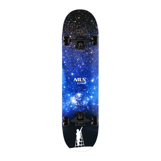 Skateboard Space Star, deska 31 palců, double kick