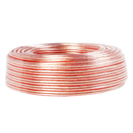 Reproduktorový kabel 2x2.5 25m průhledný