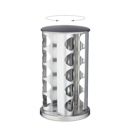 Spice carousel in stainless steel
