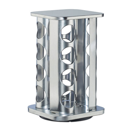 Spice rack with 16 pcs. glass jars