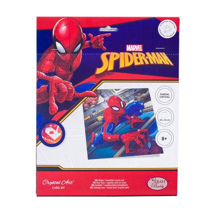 Obrázek s krystaly Spider-Man, 18 X 18 Cm
