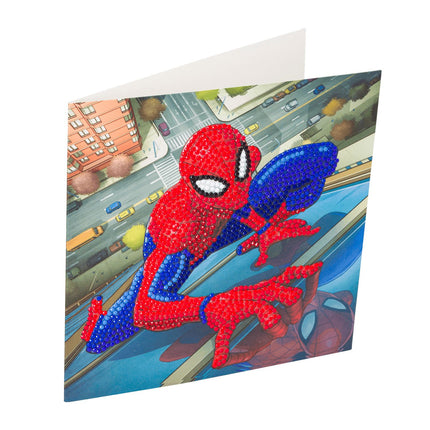 Obrázek s krystaly Spider-Man, 18 X 18 Cm