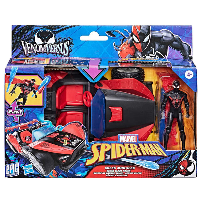 Herní set Spider-Man s figurkou Miles Morales, 10 cm