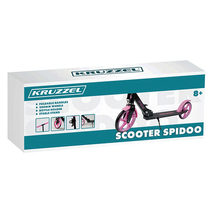 Koloběžka Spidoo růžová Kruzzel 25628