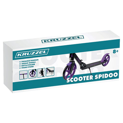 Koloběžka Spidoo fialová Kruzzel 25630
