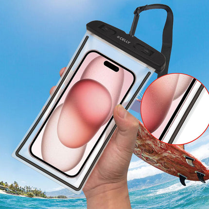 Splashbag vodotěsné pouzdro IPX8 max 6.5" černá