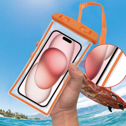 Splashbag vodotěsné pouzdro IPX8 max 6.5" oranžová