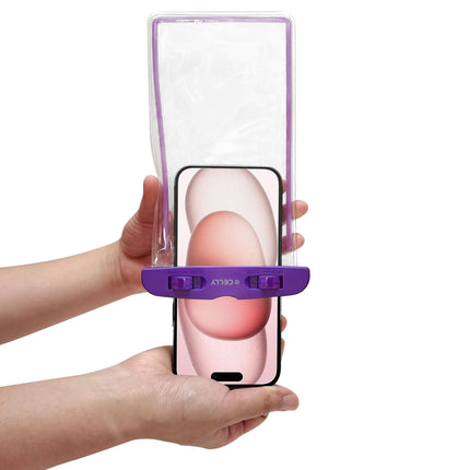 Splashbag Wasserdichte Tasche IPX8 max 6,5" Violett