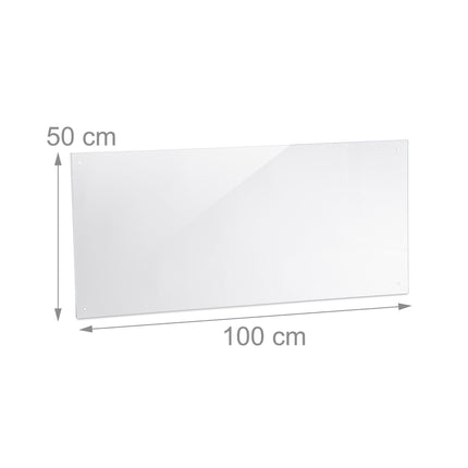 Zástěna proti stříkání do kuchyně 100 cm
