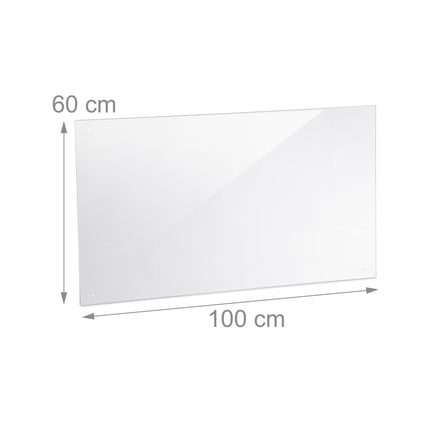 Zástěna proti stříkání do kuchyně 100 cm