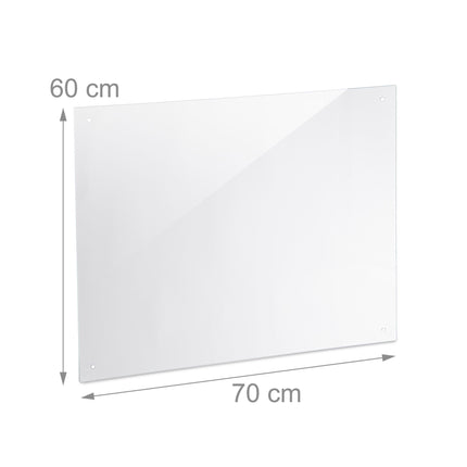 Zástěna proti stříkání do kuchyně 70 cm