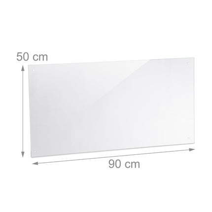 Zástěna proti stříkání do kuchyně 90 cm