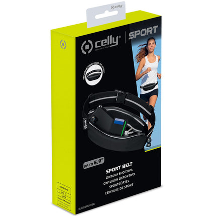 Sportovní pás/kapsa na telefon max 6.9" černá