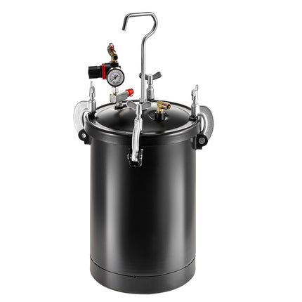 Spray Paint Pressure Pot 15L Steel Tank, 60 PSI Gun Kit