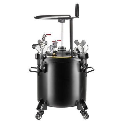 Spray Paint Pressure Pot, 20L 5 Gal, Steel, 70 PSI
