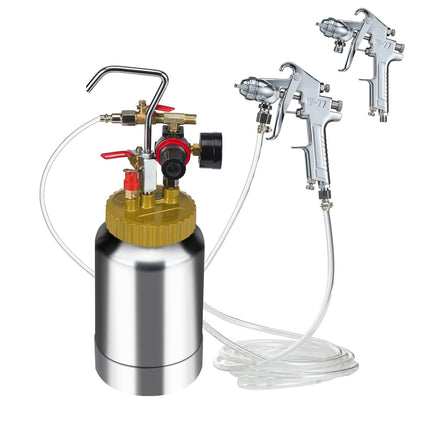 Spray Paint Pressure Pot 2L, 45 PSI, 1.8mm Gun