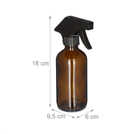 Skleněný rozprašovač 230 ml, sada 4 ks