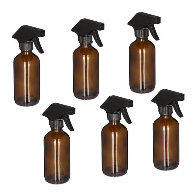 Skleněný rozprašovač 230 ml, sada 6 ks