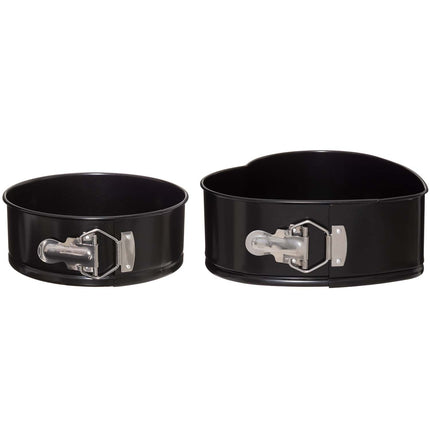 Springform Pans with Removable Bottom, Set of 2