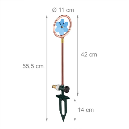 Sprinkler Blume Metall