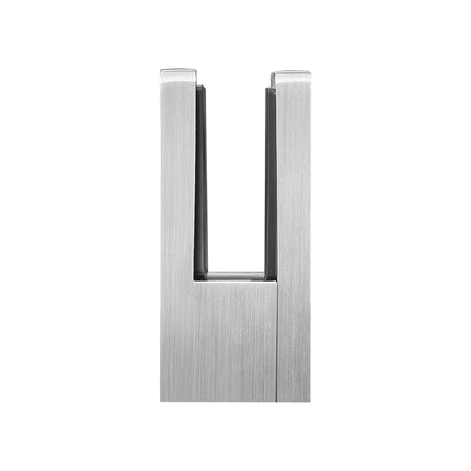 Square Glass Clamps, 4-Pack, 304 Steel, 8–12mm