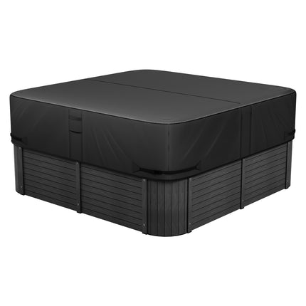 Square Hot Tub Cover 93x93x20 In, 600D Waterproof