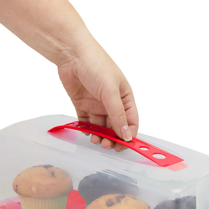 Quadratische Kuchenschachtel