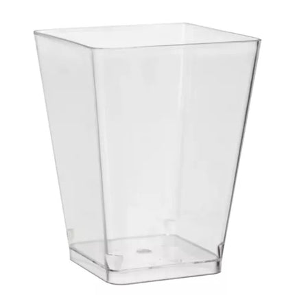 Čtvercové kelímky – 50 ks 120ml Ruhha 21164