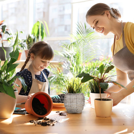 Čtvercový květináč, sada 2 ks
