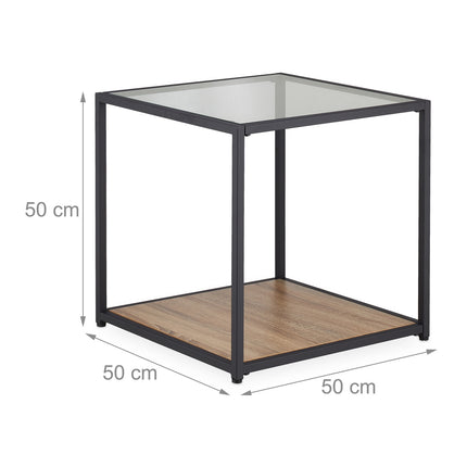 Quadratischer Beistelltisch