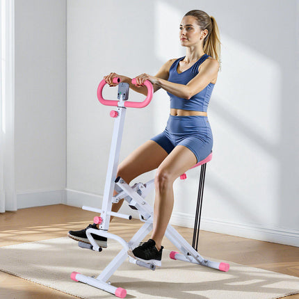 Squat Machine – Foldable Glute Trainer, 300 lb, 3 Bands