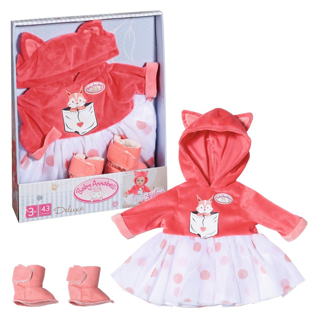 Kostým veverky s tutu pro panenku Baby Annabell 43 cm