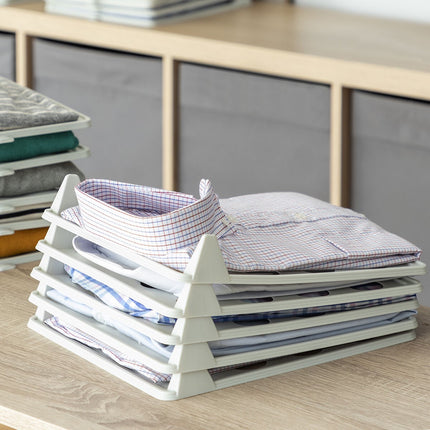 Stackable Clothes Organiser Trays InnovaGoods Clorack, Set of 5