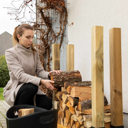Stohovatelné dřevěné podpěry, sada 2 ks