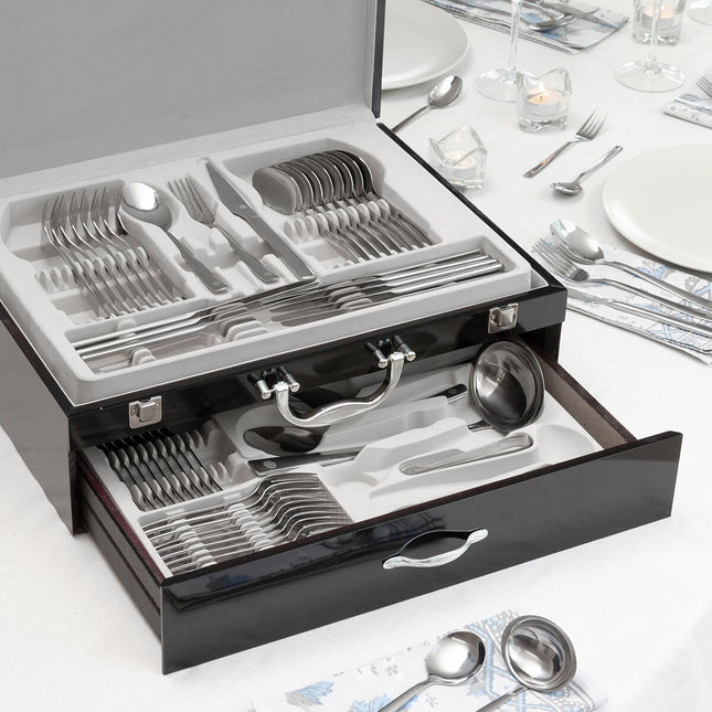 Nerezová sada příborů Cook D`Lux InnovaGoods, 72 ks