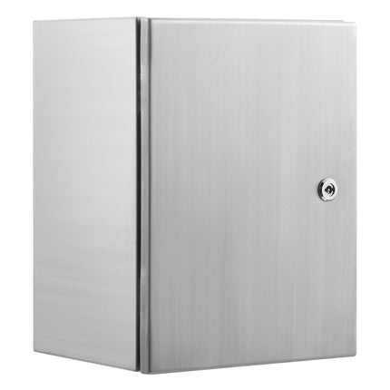 Stainless Steel Electrical Enclosure 20x16x8 in, IP66, Lock