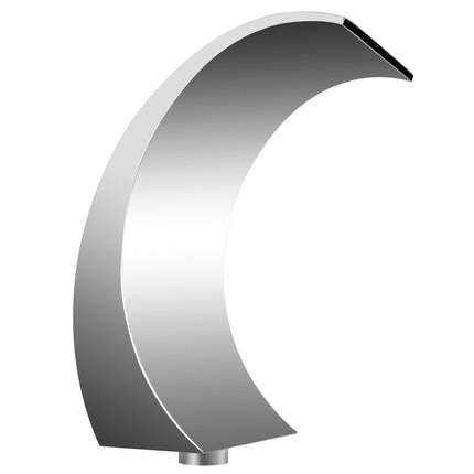 Stainless Steel Pool Waterfall Fountain, 11.8-Inch Outlet