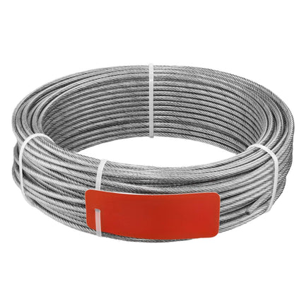 Stainless Steel Wire Rope Kit, 3/16 in x 200 ft, 1600 lb