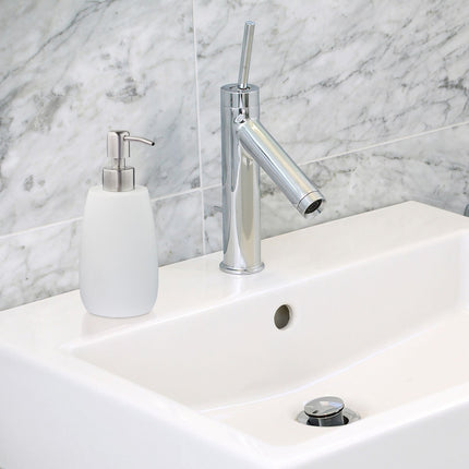 Stainless steel soap pump