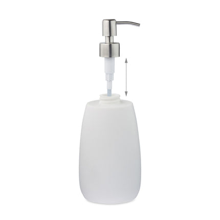 Stainless steel soap pump