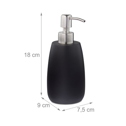 Stainless steel soap pump