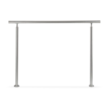Stainless steel stair railings 1.5m / 2 posts / 0 crossbars