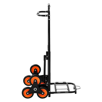 Stair Climbing Cart 100 kg, Folding Dolly, 6 Wheels