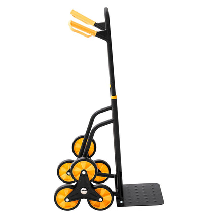Stair Climbing Cart, 200 kg Capacity, Folding 6-Wheel