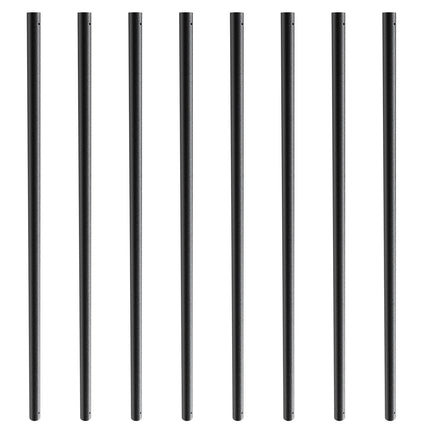 Staircase Metal Balusters, Aluminum 3/4in x 32in, 101-Pack