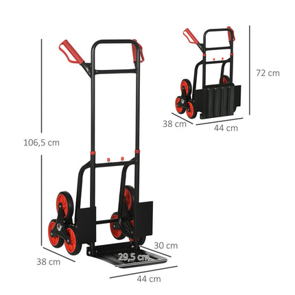 Skládací schodišťový rudl, ocel, nosnost 150 kg