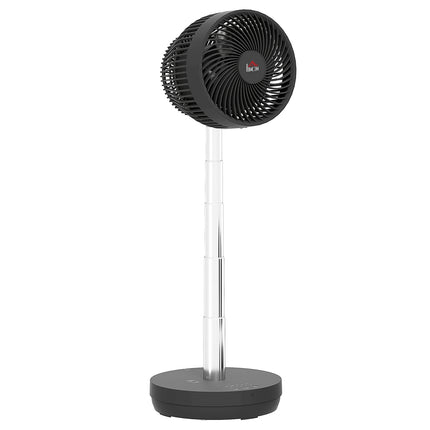 USB dobíjecí stojanový ventilátor s dálkovým ovládáním a 10 rychlostmi