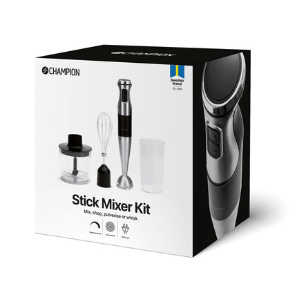 Kuchyňský robot 1000W, nerez/černá
