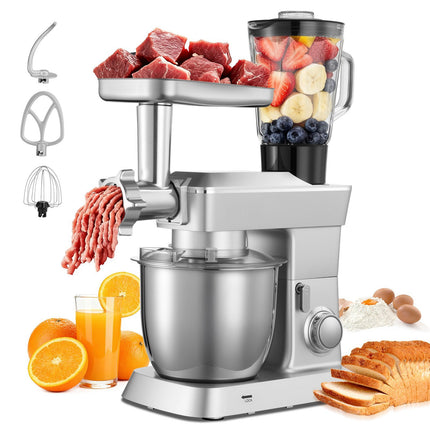 Stand Mixer 4.3L, 1300W Tilt-Head With 1.5L Blender